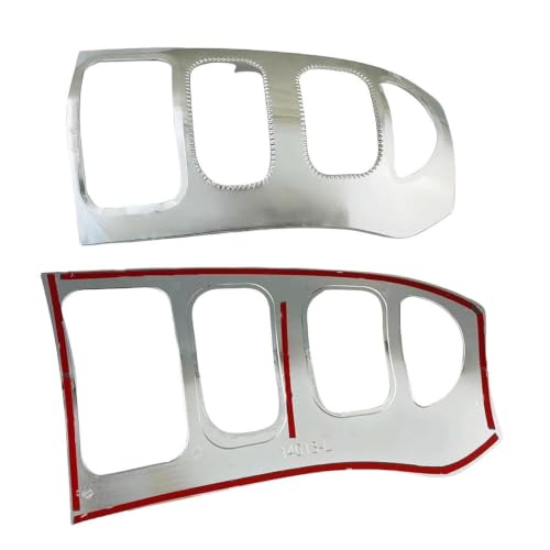 Cubierta de luz trasera coche para Toyota Succeed 2004-2013 en ABS cromado 2 uds 3