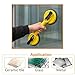Glass Suction Cups (2 Pack) - 220 lbs Heavy Duty Aluminum Vacuum Lifter for Large Glass, Tiles, Granite & Mirrors | Professional Laminate Floor Gap Fixer & Car Dent Puller Tool Kit