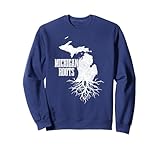 Michigan Roots Vintage USA America Sweatshirt