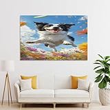 Zoom IMG-2 rndkauuie border collie stampe su Zoom IMG-2 rndkauuie border collie stampe su