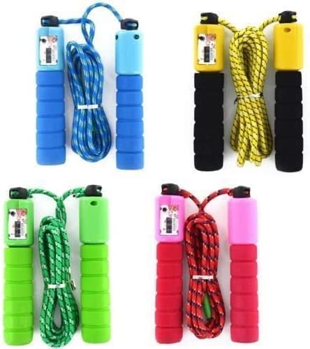 Kids Adults Digital Skipping Rope with counter Jump Rope for Girls Boys Children Skip Ropes 5+ Years for Exercise Workout Outdoor Activity