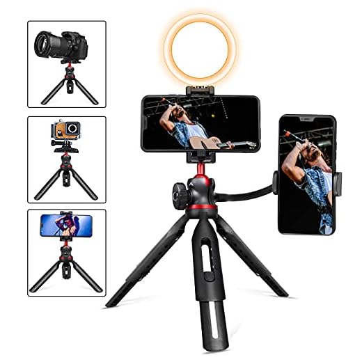 Versatile Dual Phone Tripod System