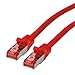 Produktbild ROLINE Patchkabel Kat.6 S/FTP (PiMF), Component Level, LSOH, rot, 0,3 m