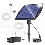 Aireador para peces | Potente bomba de oxígeno burbujeador de aire | Suministro de oxígeno de acuario para plantas hidropónicas