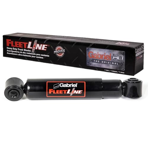Image of Gabriel 85119 FleetLine HD Truck Front Shocks Fits Kenworth T660 T680 T880 W990; Peterbilt 348, 389 567 579; OEM# B71-6012