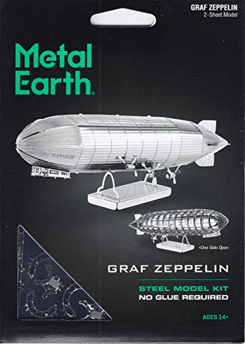 Metal Earth GRAF Zeppelin 3D Metal Model Kit Fascinations - Thumbnail 6