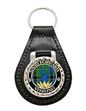 Stirling Schottische Clan Leder Schlüsselanhänger