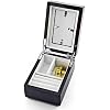 Modern 30 Note X Photo Frame Musical Jewelry Box - Many Songs to Choose - Can't Take My Eyes Off You image 4