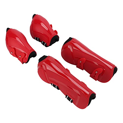 Protège-tendons de cheval réglables pack de 4 guêtres de protection - 4