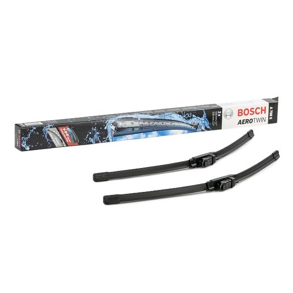 Image of Bosch Automotive 3397009798 AeroTwin OE Replacement Wiper Blades Driver & Passenger Side - Set of 2 (21'' & 21'') Top Lock 16mm | Driver and Passenger Side Original Equipment Replacement Blades
