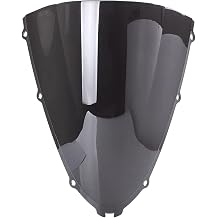 Windshield Windscreen Fit for Kawasaki Ninja ZX14R 2006 07 08 09 10 11 12 13 14 15 16 17 18 19 2020 2021 ZX-14R Wind Deflector Screen Motorcycle Front ABS Plastic Wind Visor - Black