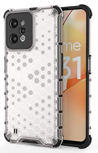 Image of Glasgow | for Realme C31 Stylish Look Pattern Back Case Cover for Realme C31 - Transparent