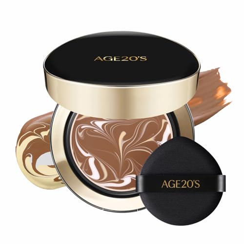 AGE20'S Signature Essence Pact 35N Cappuccino Vegan Cushion Foundation SPF 50+