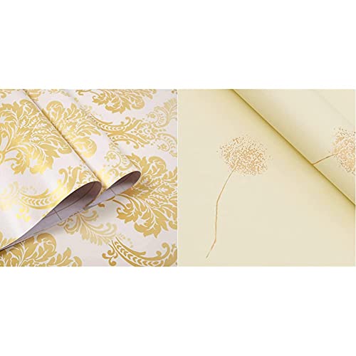 Image of Amazon Brand - Solimo PVC Self-Adhesive Wallpaper, Batik Motifs, 45 x 500 cm
