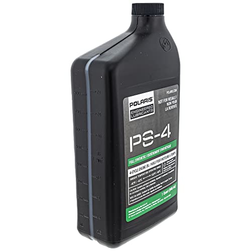 Polaris 2879323 Ps4 Oil Change Kit For Specific Ranger, General, Rzr, Ace 900 Xc Models With 4 Stroke Engine, Includes 2.5 Quarts Ps-4 5W-50 Full Synthetic Oil, 1 Oil Filter, 1 Washer, Utv Sxs Atv thumb #1