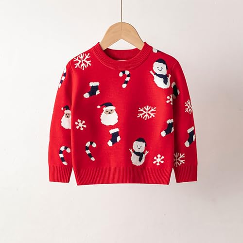 Pull Noël fille 1-6 ans, le cadeau idéal chaud et mignon - 3
