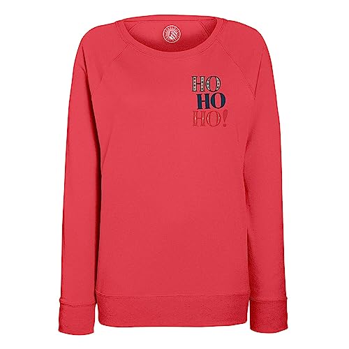 Sweatshirt Femme Ho Ho Ho motif Père Noël vêtement d'hiver chaud et tendance