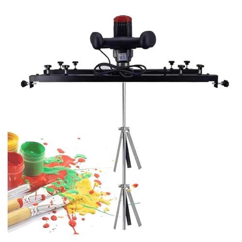 1000L Commercial Paint Mixer, 3000W Electric Agitator with Pneumatic Tank Mixing Machine, Perfect for Industrial Paint Mixing and Heavy-Duty Applications