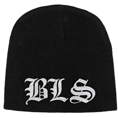 Black Label Society BLS Logo Beanie Hat Size One Size Black
