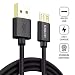 Produktbild ULTRICS Micro USB Kabel, Premium Qualität USB 2.0 Vergoldet Steckern A-Stecker auf Micro-B Langlebiges Schnelllade Ladekabel und Sync Datenkabel Fur Android, Samsung, HTC, Nexus, Tablets, PS4-1M