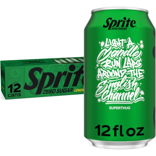 Image of Sprite Zero Sugar Lemon-Lime Caffeine-Free Soda Cans, 12 fl oz, 12 Pack