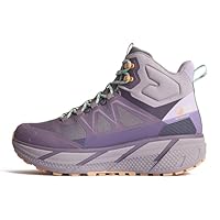 NORTH RIDGE Women/'s Flux Speed Mid Walking Boot with High Traction Rubber Sole & Ankle Support, Waterproof, Breathable (Purple, UK Footwear Size System, Adult, Women, Numeric, Medium, 5)