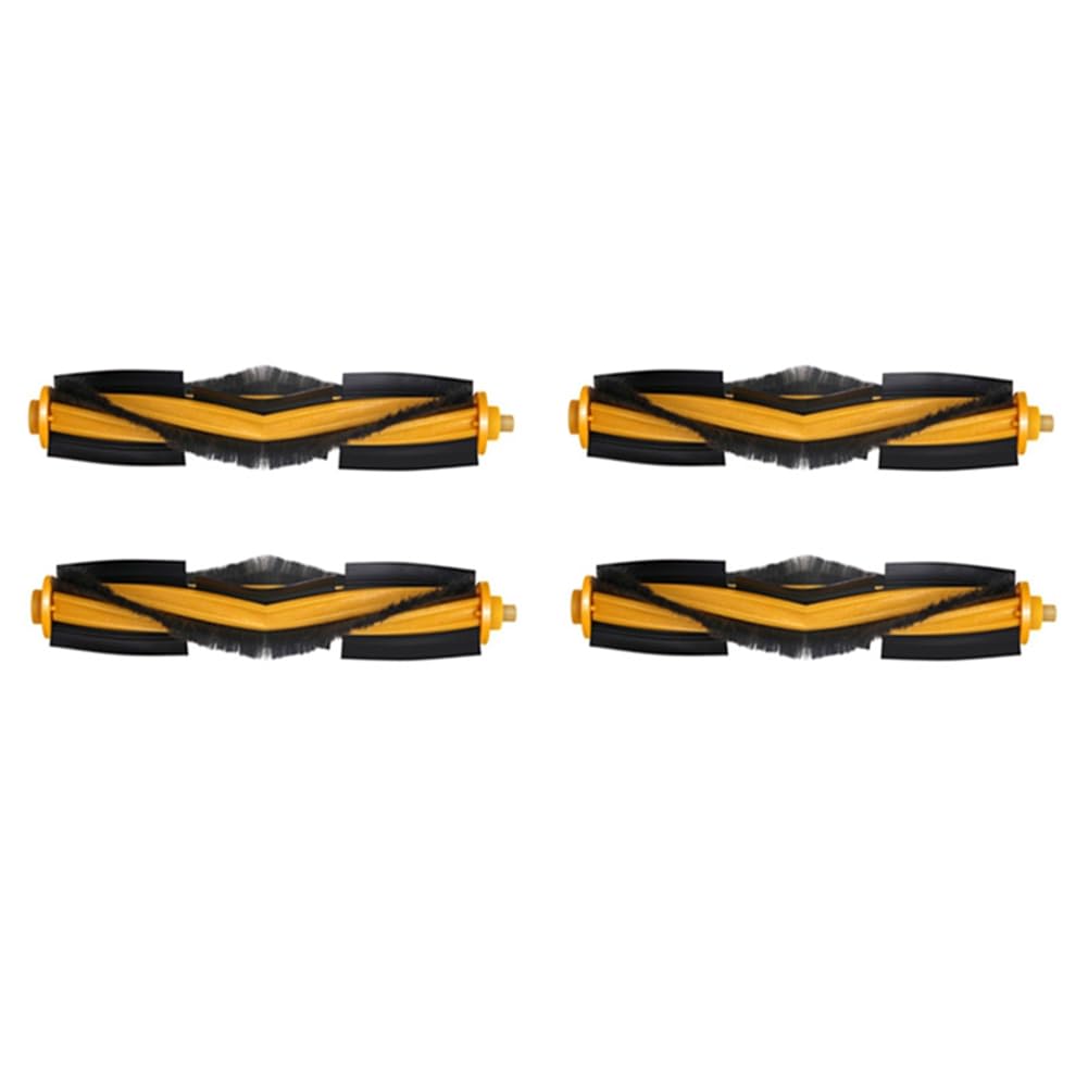 Hndhbfgrt 4Pcs Roller Brush for Ozmo T8 Vacuum Cleaner Main Brush Replaceable Accessory