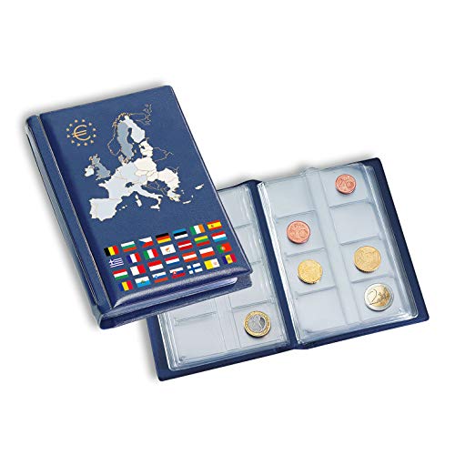 Album de poche Leuchtturm pour 12 séries d'euros avec 12 feuilles