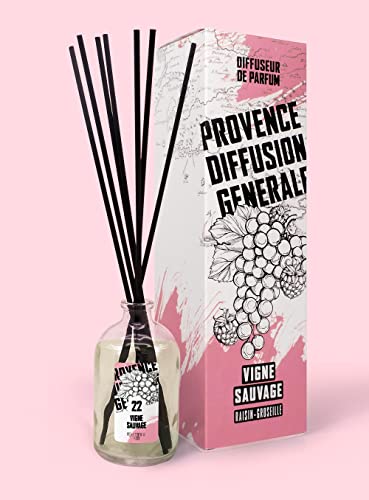 Diffuseur de parfum VIGNE SAUVAGE (Raisin, Groseille) 100ml