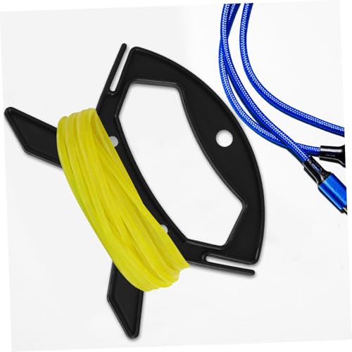SHINEOFI organizador de cables en plástico, kit de 10 piezas para enrollar y almacenar cables, manejo ordenado de cables para extensiones, luces y múltiples usos miniatura 2