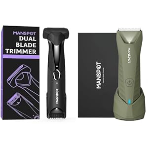 Body Trimmer Foil Shaver & Deodorant Men for Ball Groin Armpit