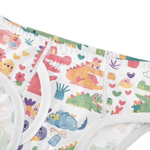 KLL Cute Cartoon Crocodile Alligator Baby Boys Cotton Underwear Cute Children Undies4