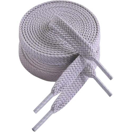 Image of VSUDO 2 Pairs Double Layer Flat Sneaker Shoe Lace, Flat Shoelace /Shoe String