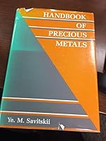 HANDBK OF PRECIOUS METALS 0891167099 Book Cover