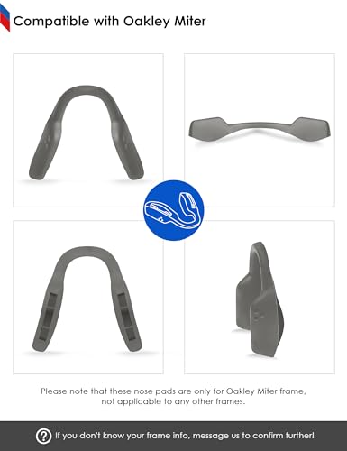 Image of BLAZERBUCK Replacement Nose Piece Nose Pads for Oakley Miter OX8154 Eyeglass