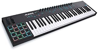 Alesis VI61 61-Key USB MIDI Keyboard Controller with 16 Pads, 16 Assignable Knobs