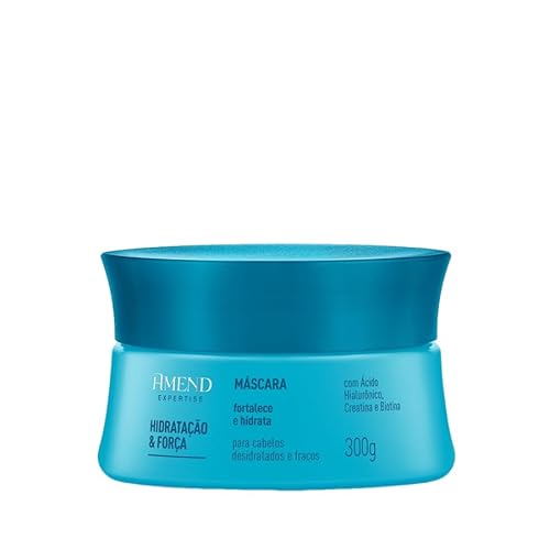 Kit Cabelos Fortes Hidratados Shampoo + Condicionador + Máscara Amend