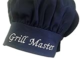 Chefskin Personalized Custom BLACK Chef Hat Adjustable