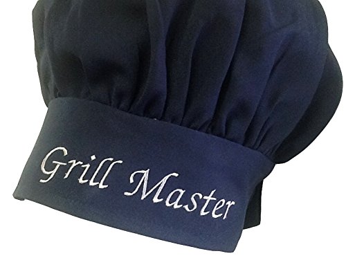 CHEFSKIN Personalized Custom BLACK Chef Hat Adjustable makes a Great GIFT!
