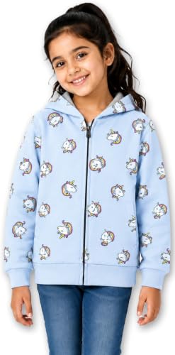 Image of T2F Girls Cotton Hooded Neck Sweatshirt