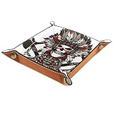 AHORRE ESPACIO: la bandeja es perfecta para organizar cuidadosamente su llave, reloj, teléfono celular, monedas, joyas y otros accesorios, que es lo suficientemente grande para guardar sus artículos sin ocupar demasiado espacio en su escritorio
