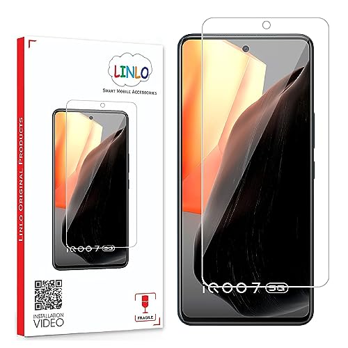 Image of Tempered Glass Screen Protector Compatible for iQoo Neo 6 SE 5G /Neo 6 5G /9 SE 5G /iQoo 7 5G /7 Legend 5G with Full Screen Coverage; Except Edges and Easy Installation Kit(Transparent), Pack of 1