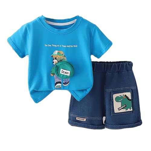 Image of Bold N Elegant - Be Bold Inside & Elegant Outside Unisex-Child Cotton T-Shirt And Shorts Clothing Set