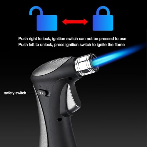 Encendedor metálico directo con ajuste y diseño windproof miniatura 5