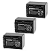 Produktbild EXTENSILO 3X Akku kompatibel mit Sony DCR-HC85, DCR-HC85E, DCR-HC94E, DCR-HC96, DCR-HC96E Kamera (1500mAh, 7,4V, Li-Ion)