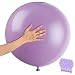 BEISHIDA 36 Inch Purple Macaron Balloons Giant Jumbo Latex Balloons Large Big Round Balloons 5pcs for Photography Wedding Birthday Festivals Decorations Party Suppliers