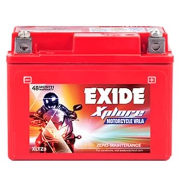 EXIDE XPLORE BIKE/TWO WHEELER BATTERY (XLTZ5)
