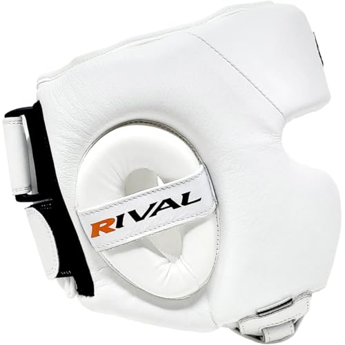 RIVAL Boxing RHG2 Hybrid Headgear - Ultra-Thin, Super-Sleek Design, Compact Training Style with Cheek Guards - Thumbnail 4