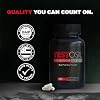 Testosil Men's - Advanced Testosterone Support Supplement for Men - Vitality Formula with KSM-66 Ashwagandha & Fenugreek -Promotes Muscle Health, Energy, and Strength - 120 Capsules