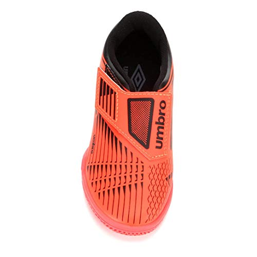 Tênis Futsal Infantil Umbro Soul 2 OF82062 Coral/Preto